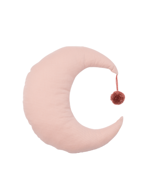 Pierrot moon cushion 36x32 misty pink