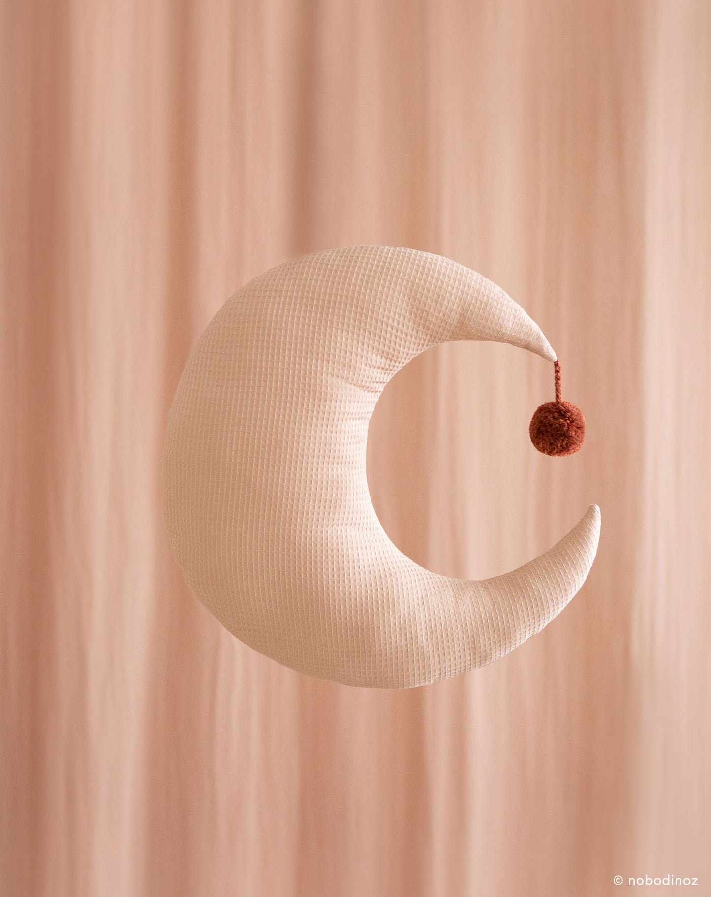 Pierrot moon cushion 36x32 misty pink