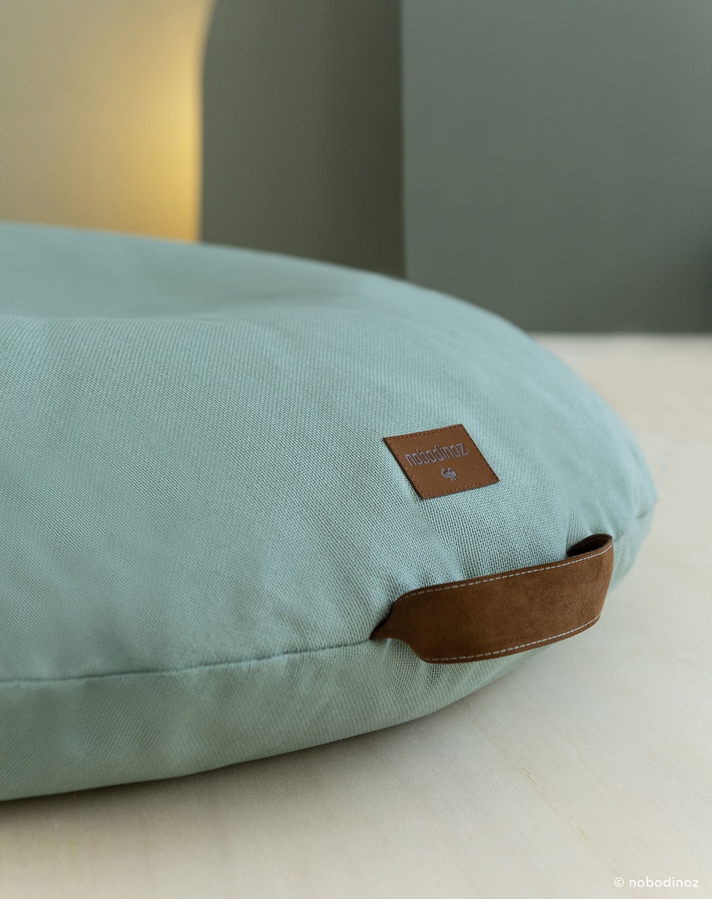 Sahara floor cushion eden green