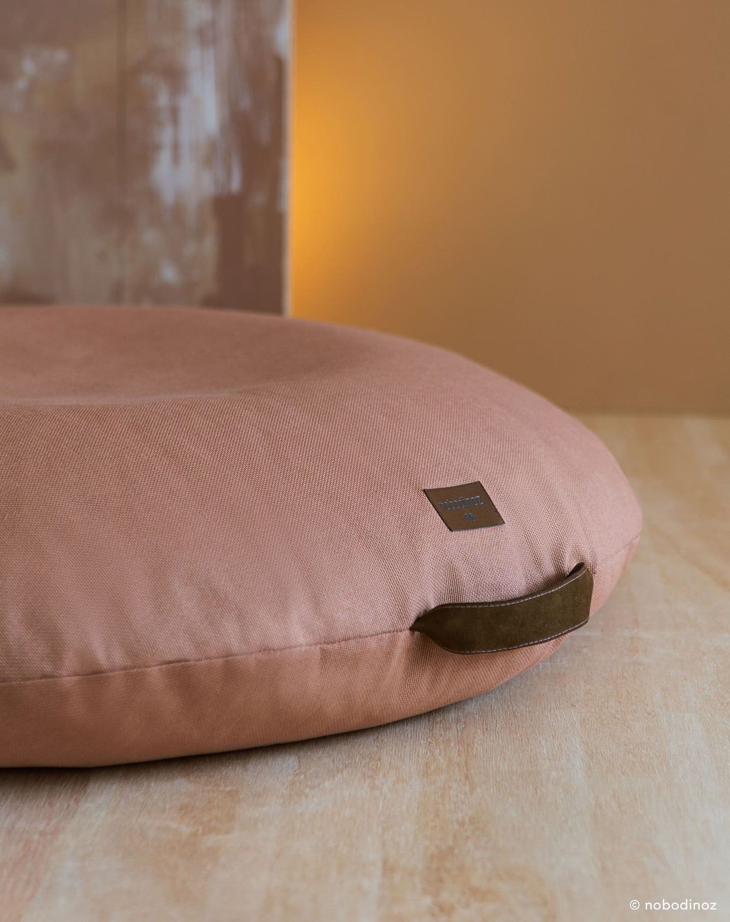 Sahara floor cushion sienna brown