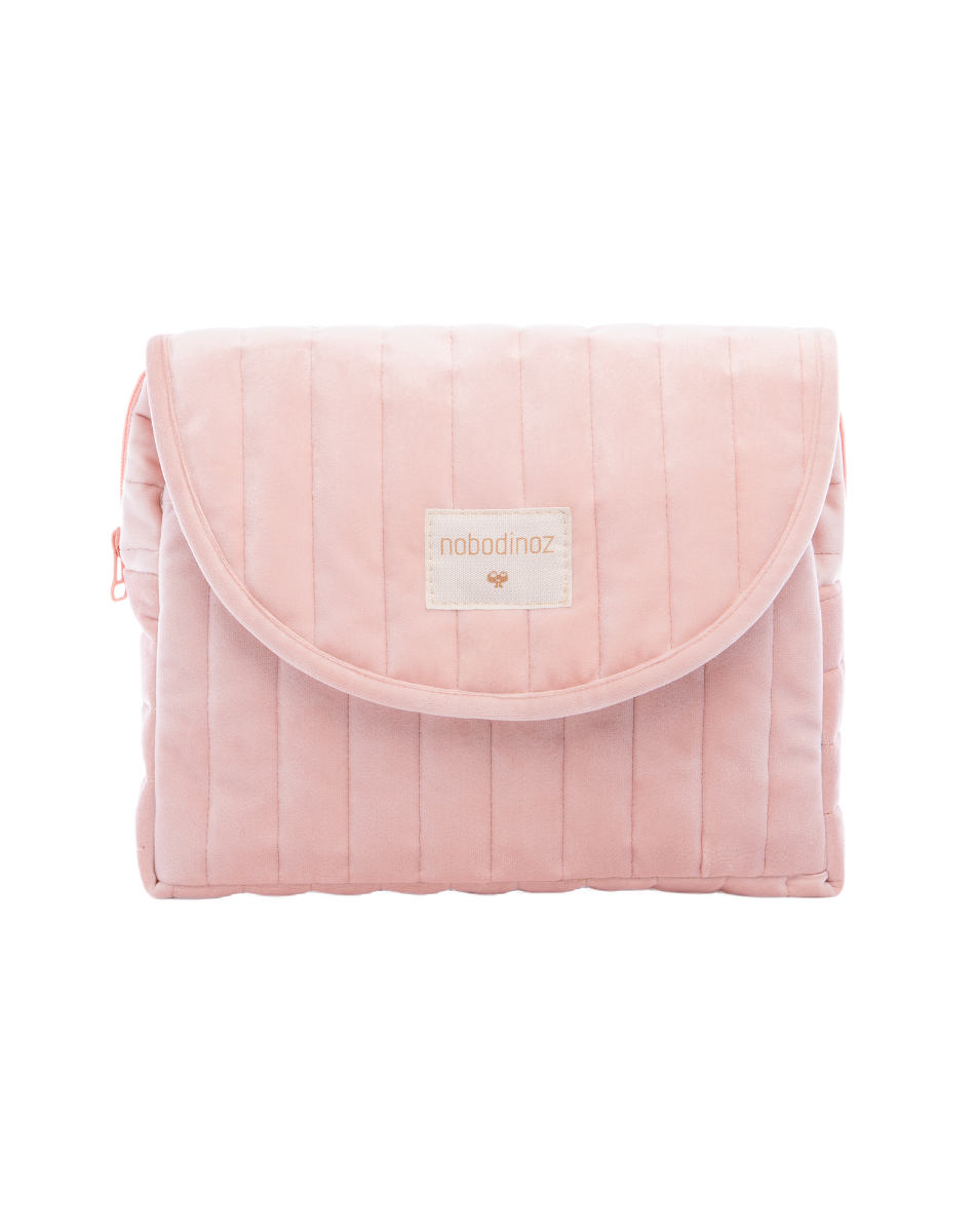 SAVANNèVELVET MATERNITY CASE 26X22X6 BLOOM PINK