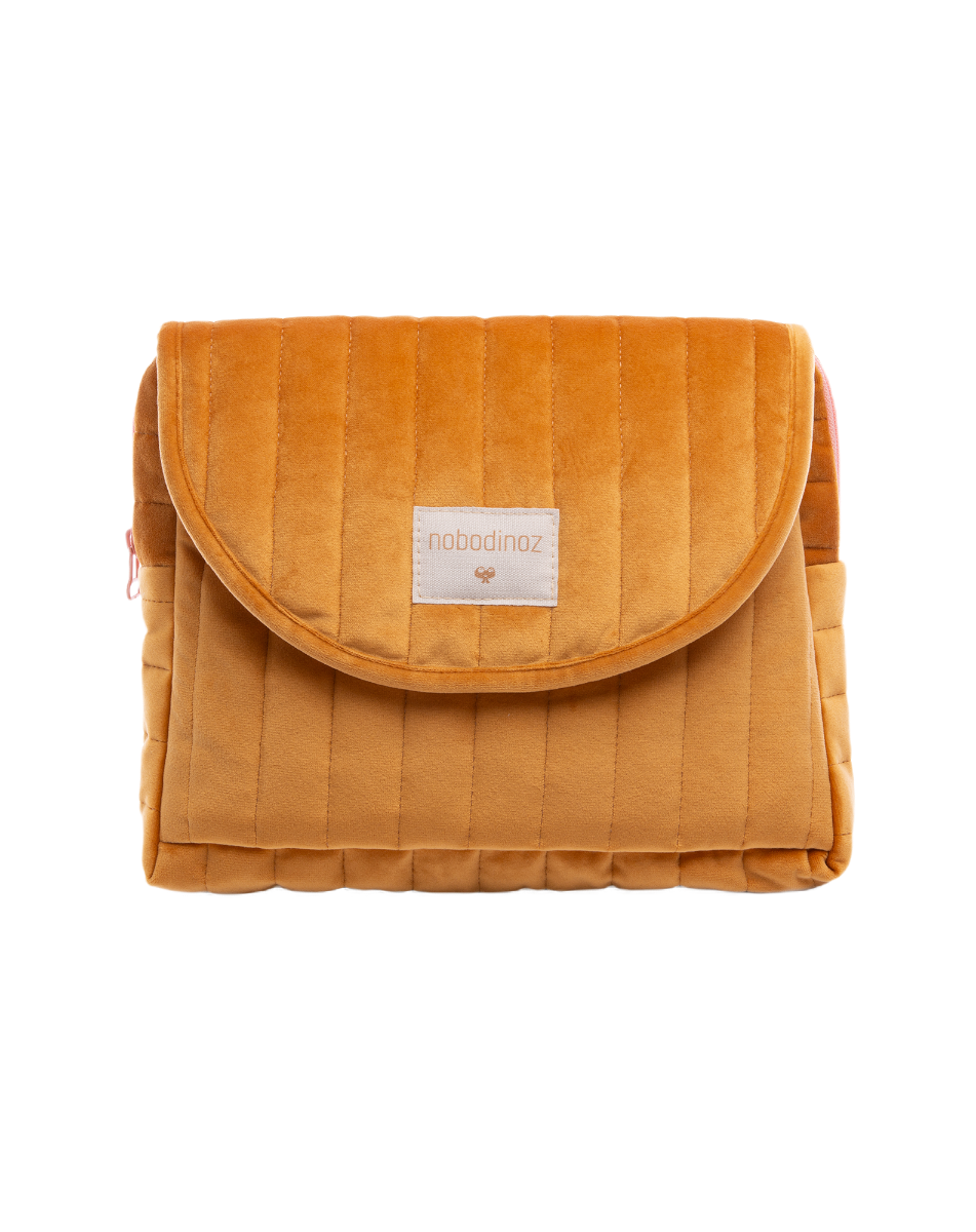 SAVANNèVELVET MATERNITY CASE 26X22X6 FARNIENTE YELLOW