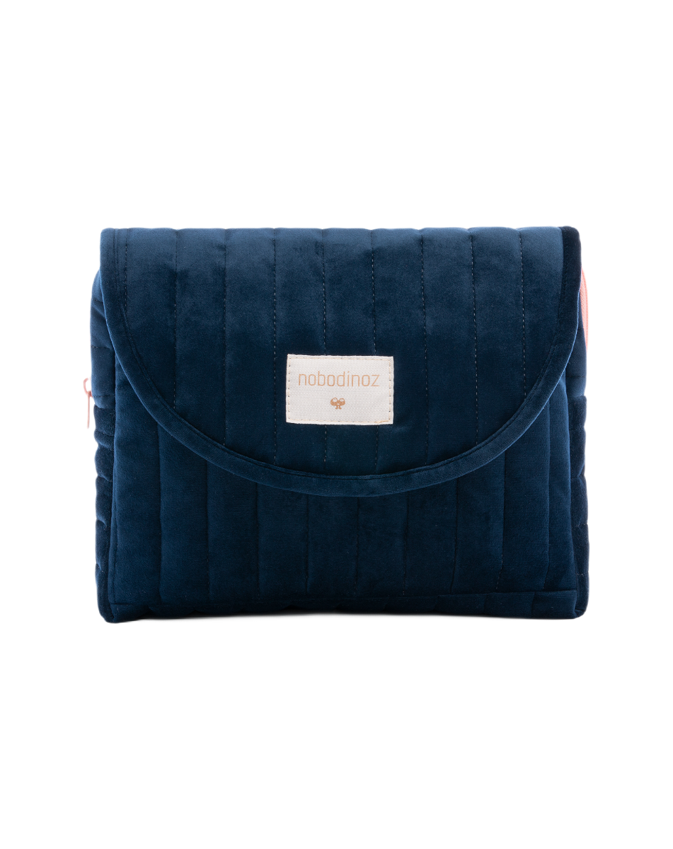 SAVANNèVELVET MATERNITY CASE 26X22X6 NIGHT BLUE