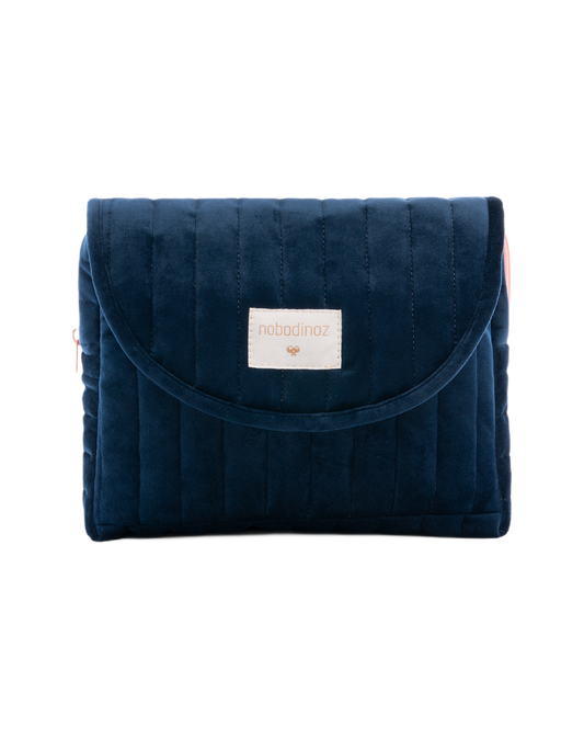 SAVANNèVELVET MATERNITY CASE 26X22X6 NIGHT BLUE