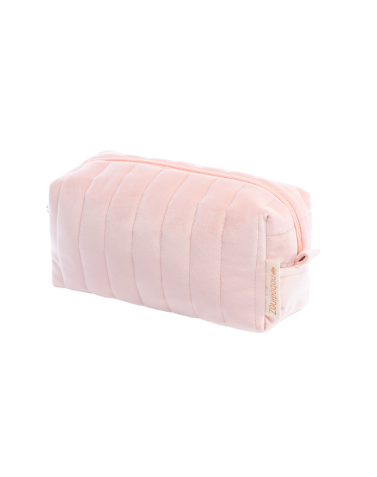 SAVANNèVELVET VANITY CASE 20X9X8 BLOOM PINK