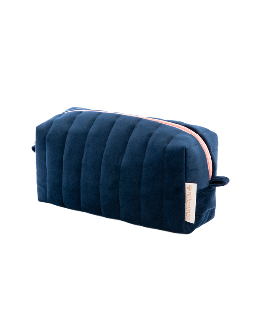 SAVANNèVELVET VANITY CASE 20X9X8 NIGHT BLUE