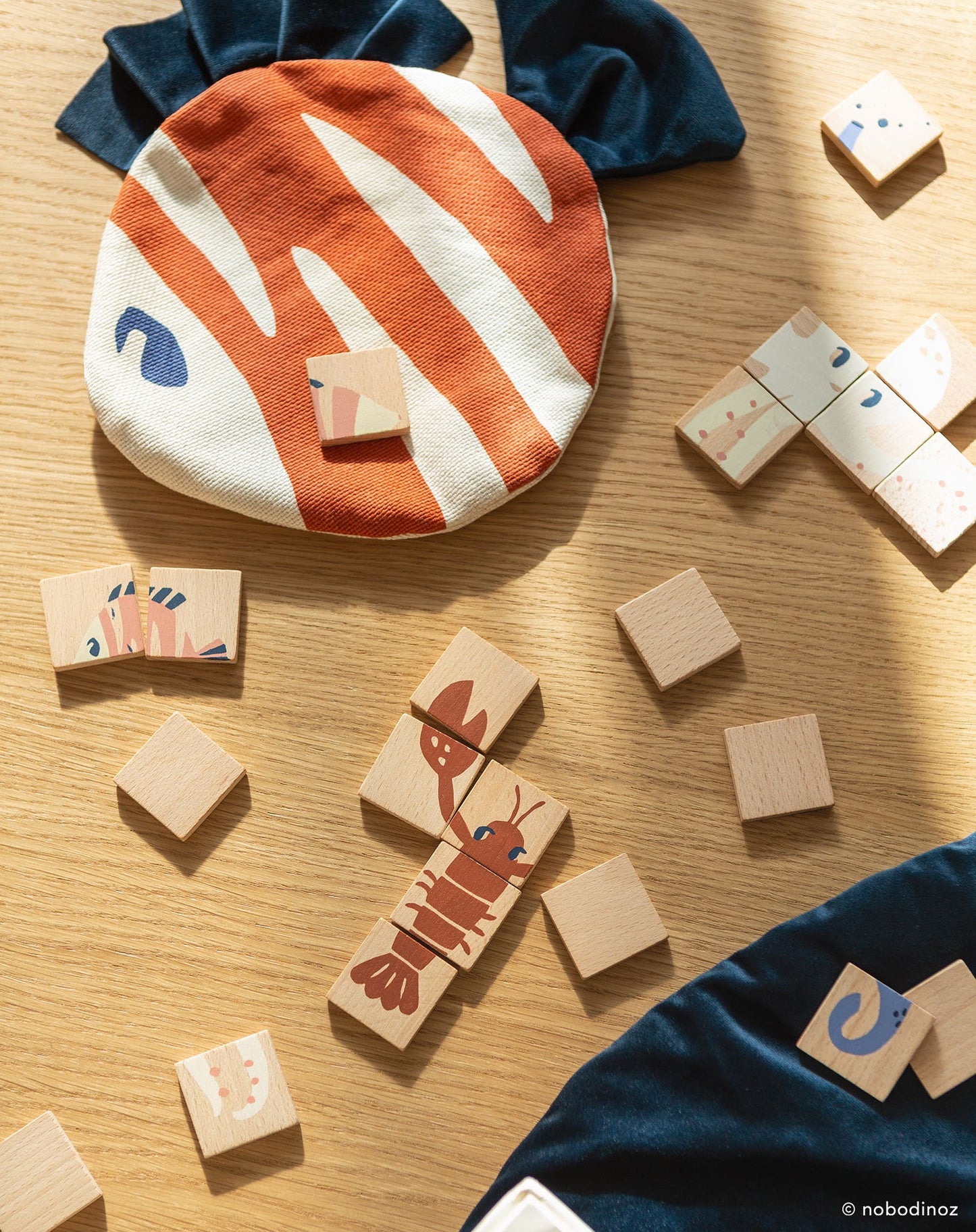 Puzzle de madera sea animals