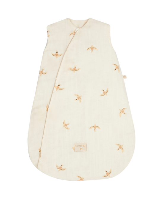 Sweety light sleeping bag 6-18 months Nude haiku bird