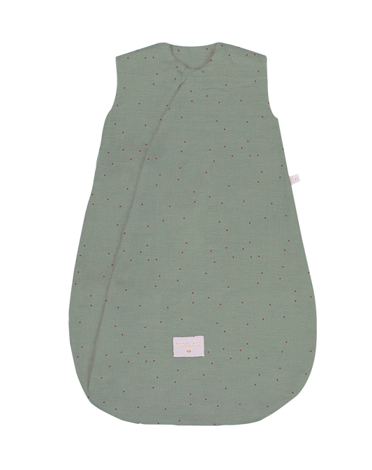 Sweety light sleeping bag 6-18 months Toffee sweet dots eden green