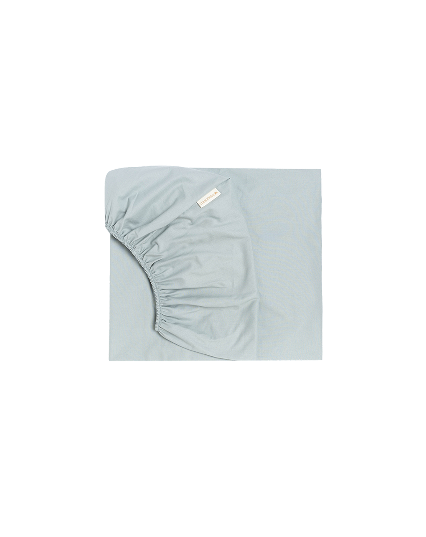 Tibet fitted sheet • crib SOFT BLUE