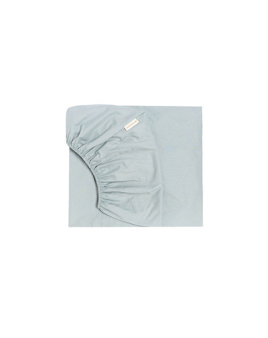 Tibet fitted sheet • crib SOFT BLUE