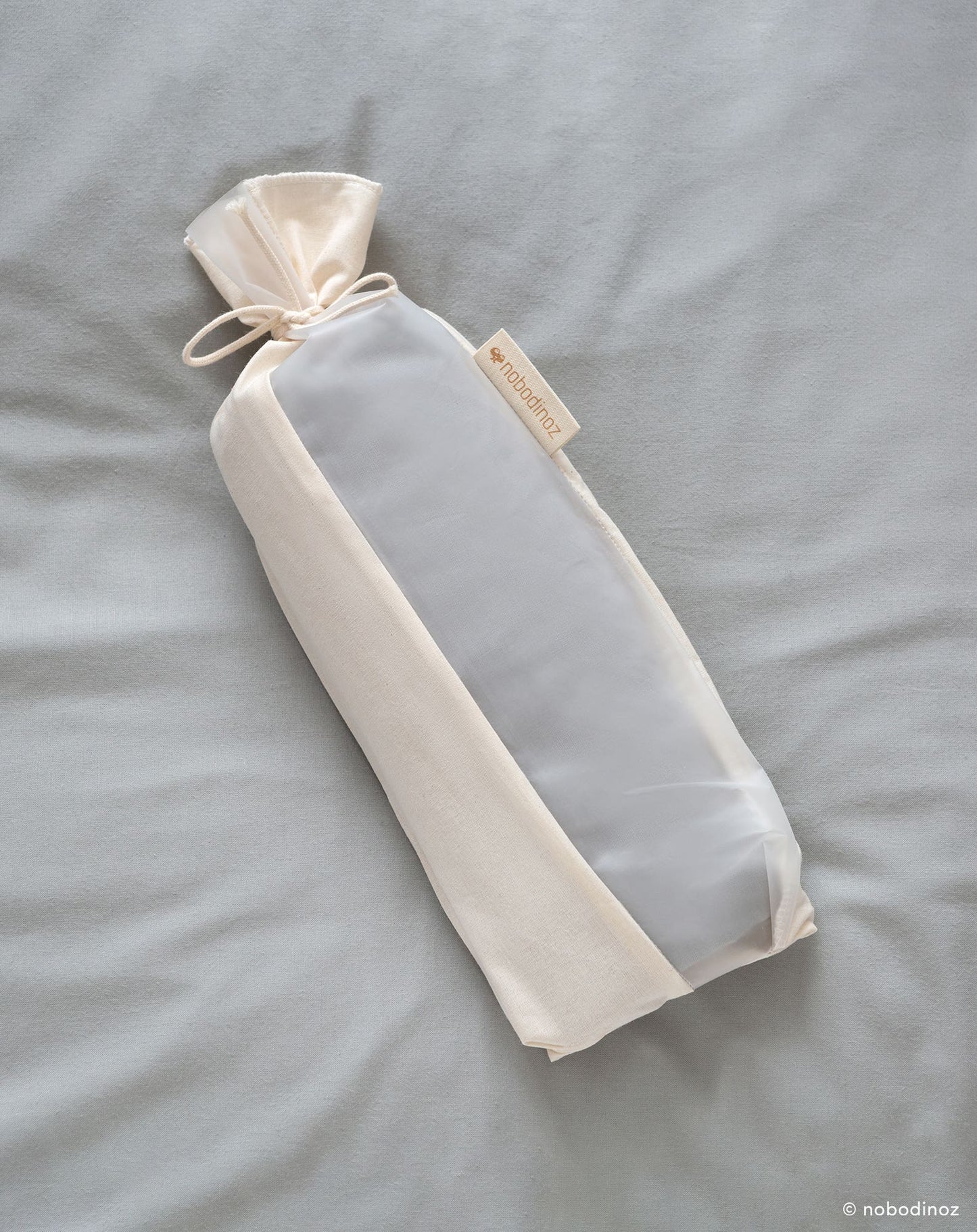 Tibet fitted sheet • crib SOFT BLUE