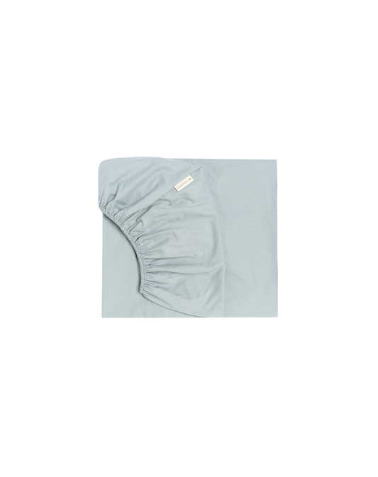 Tibet fitted sheet • single bed SOFT BLUE