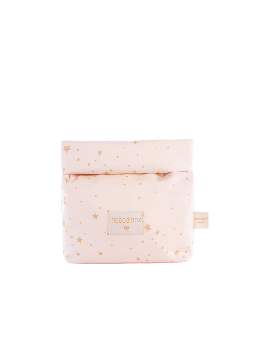 TOO COOL ECO LUNCH BAG GOLD STELLA/ DREAM PINK