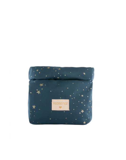 TOO COOL ECO LUNCH BAG GOLD STELLA/ NIGHT BLUE