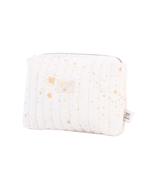 TRAVEL VANITY CASE gold stella natural