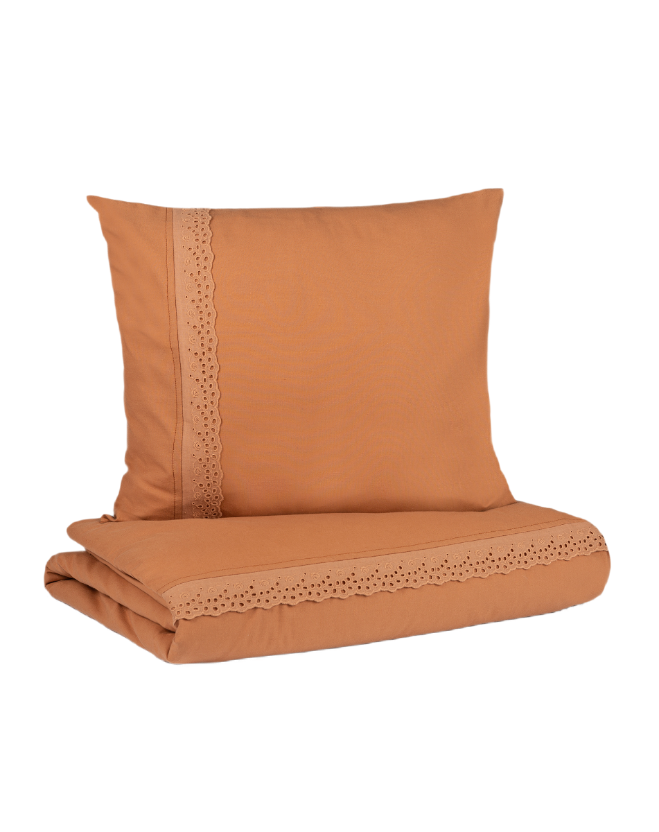Housse de couette de berceau Vera eyelet lace 100X150