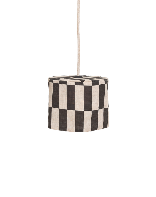 Abat-jour en lin pour suspension diam. 20cm Vibes