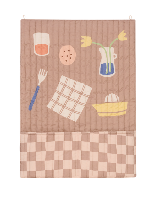 Organizador de pared acolchado Vibes Breakfast