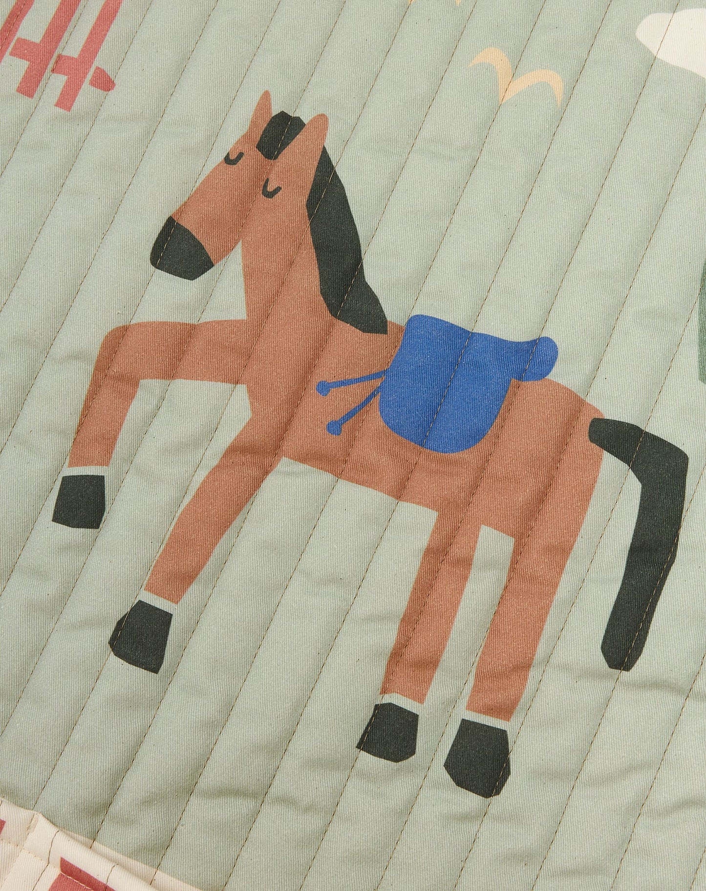 Organizador de pared acolchado Vibes Horse