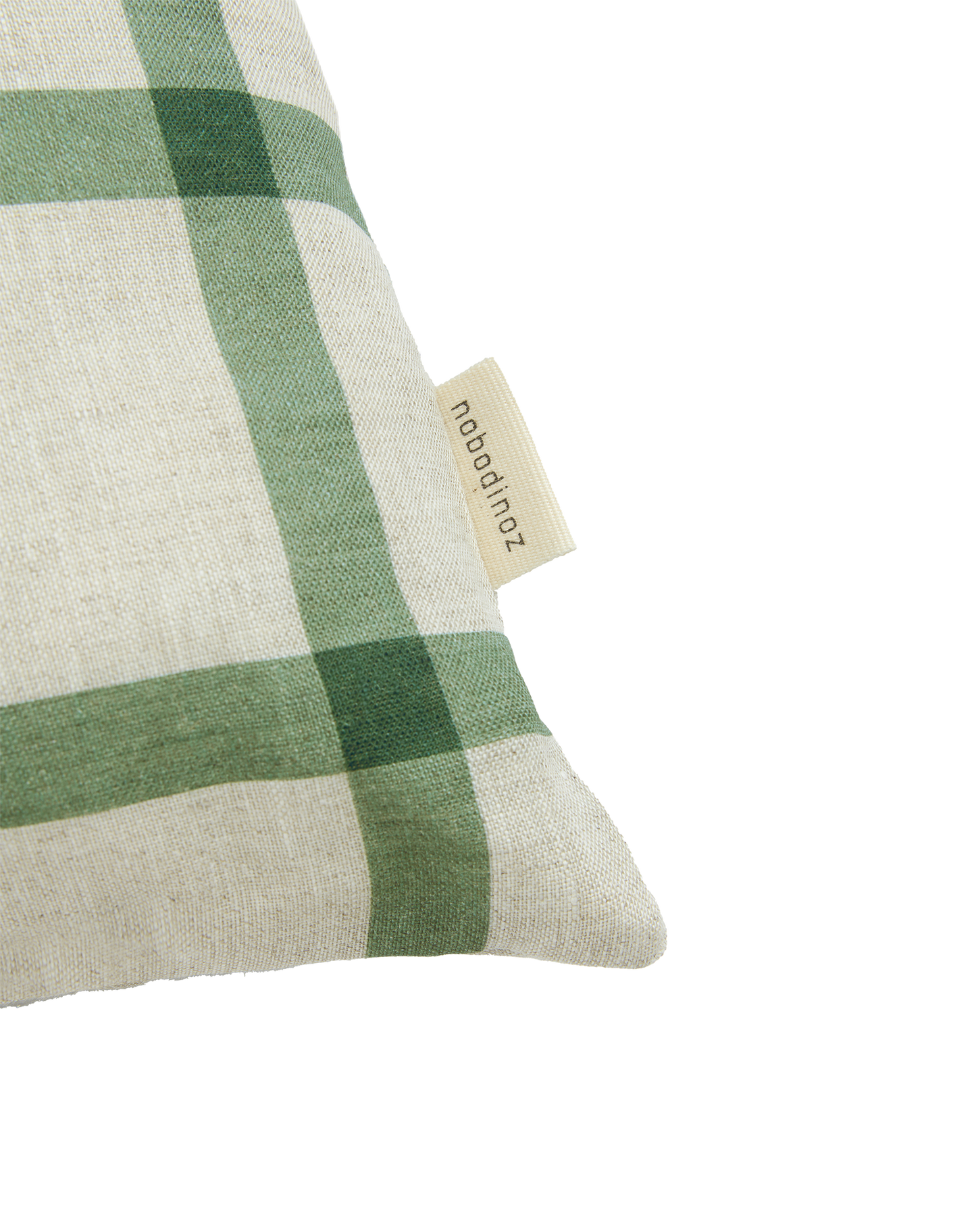 Coussin rectangulaire en lin français Vibes M