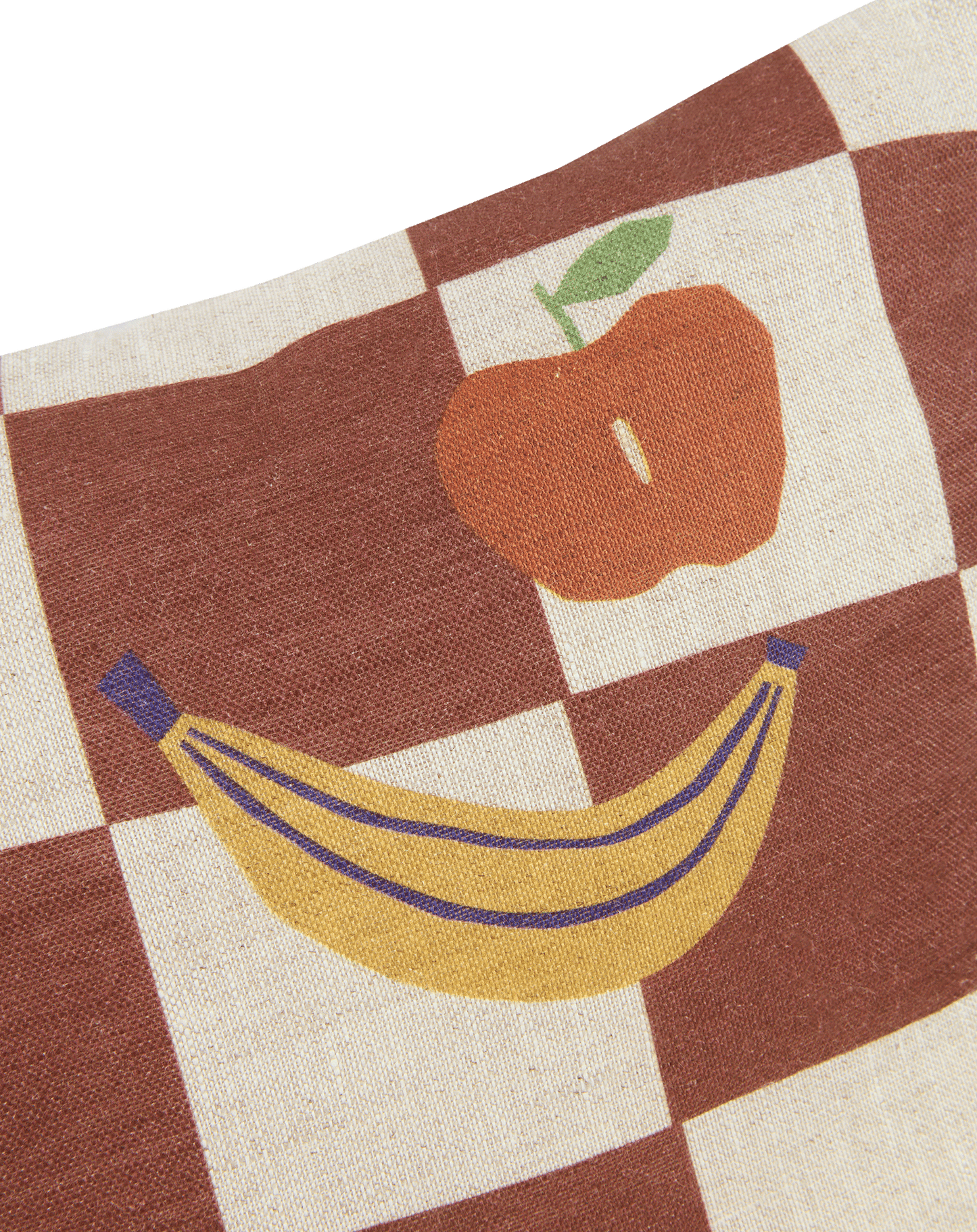 Coussin rectangulaire en lin français Vibes S
