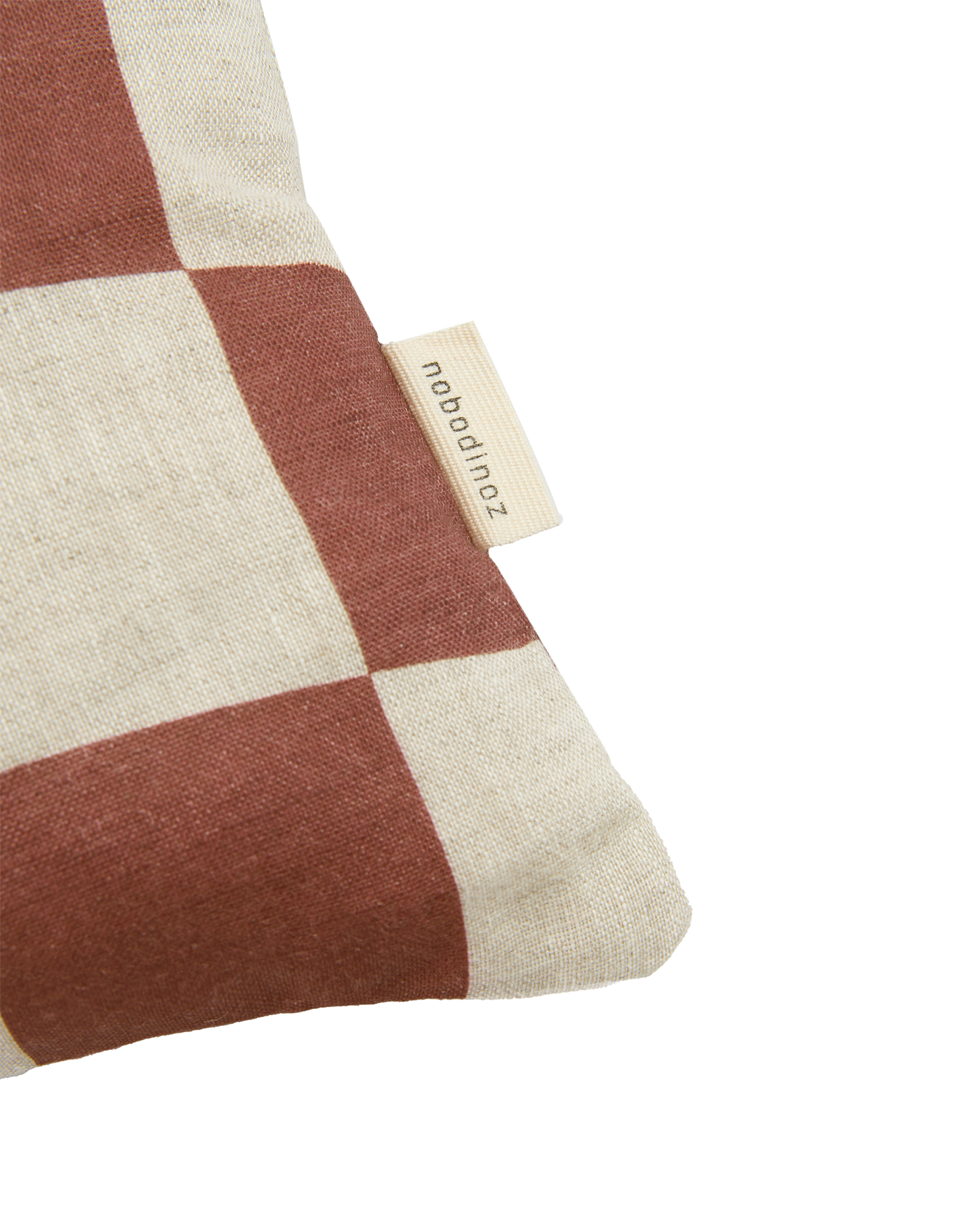 Coussin rectangulaire en lin français Vibes S