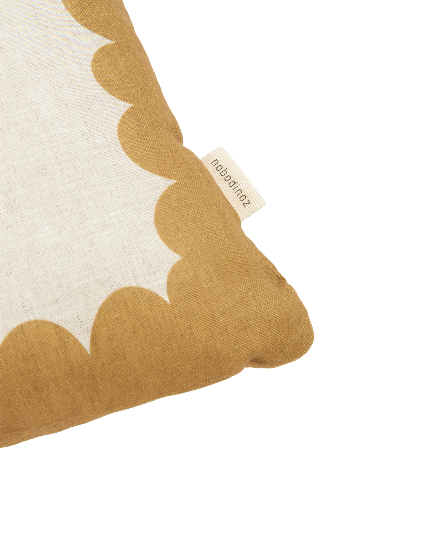 Coussin rectangulaire en lin français Vibes L