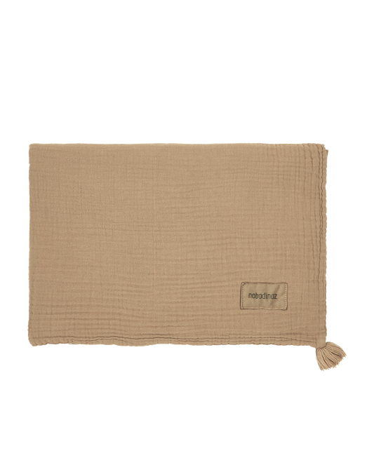 Couverture Wabi-Sabi en double gaze de coton lavé