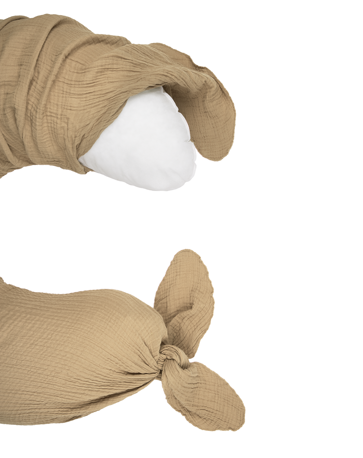 Coussin de maternité Wabi-Sabi en double gaze de coton lavée