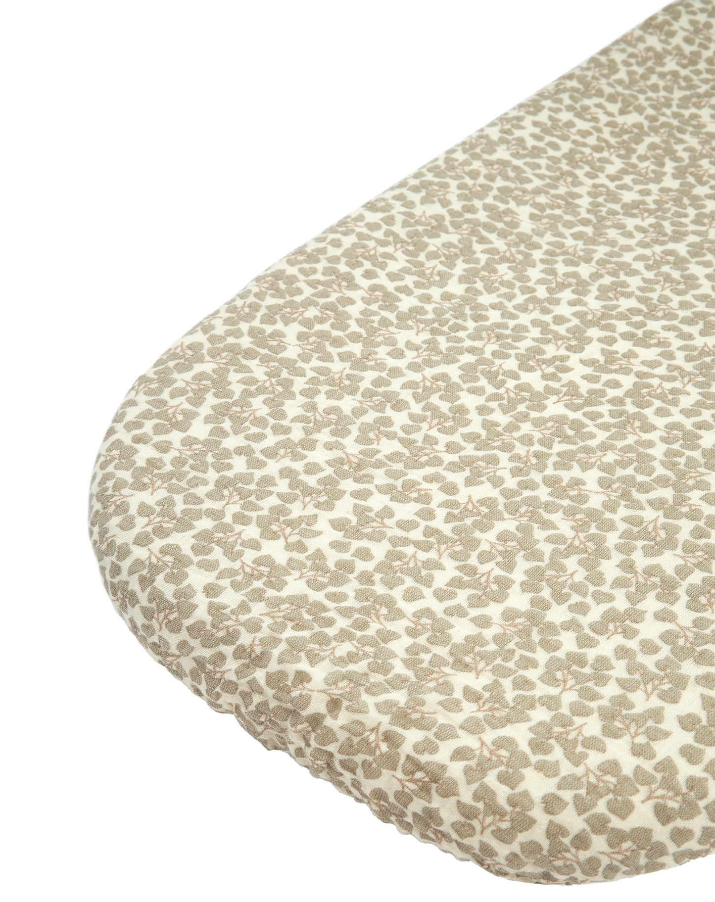Wabi-Sabi fitted sheet for bassinet in washed double cotton gauze