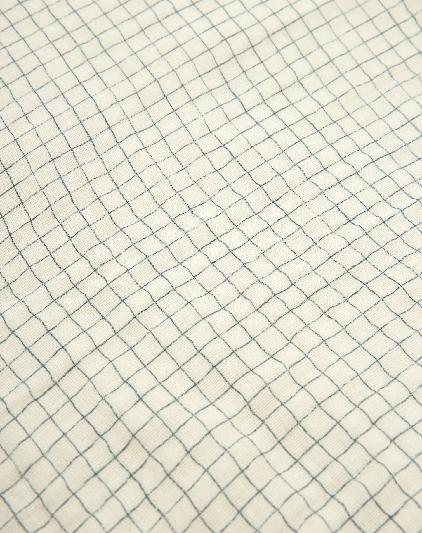 Wabi-Sabi baby fitted sheet in washed cotton double gauze