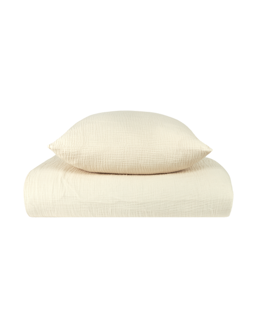 Juego de cama infantil Wabi-Sabi en gasa de algodón doble lavada