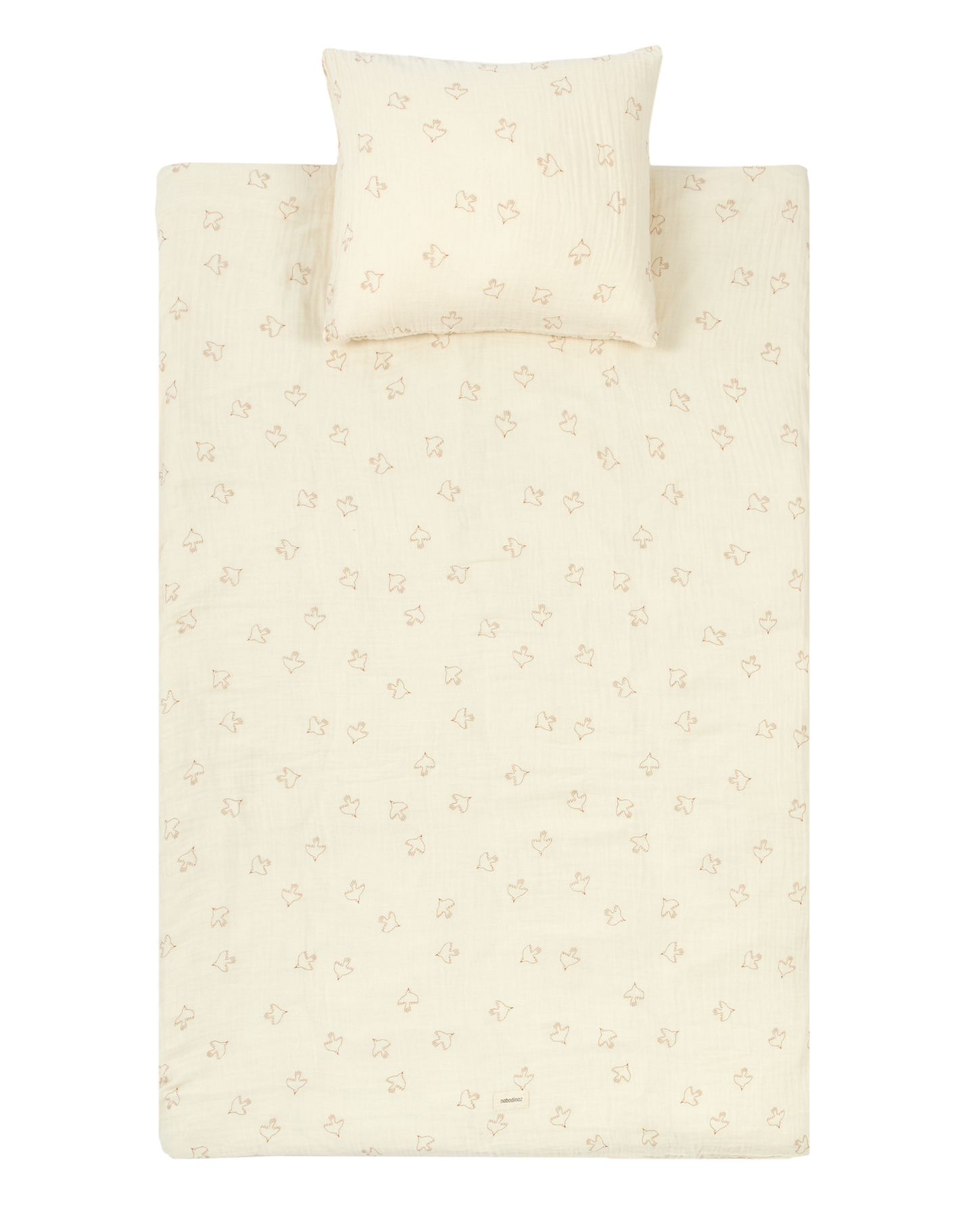 Juego de cama infantil Wabi-Sabi en gasa de algodón doble lavada