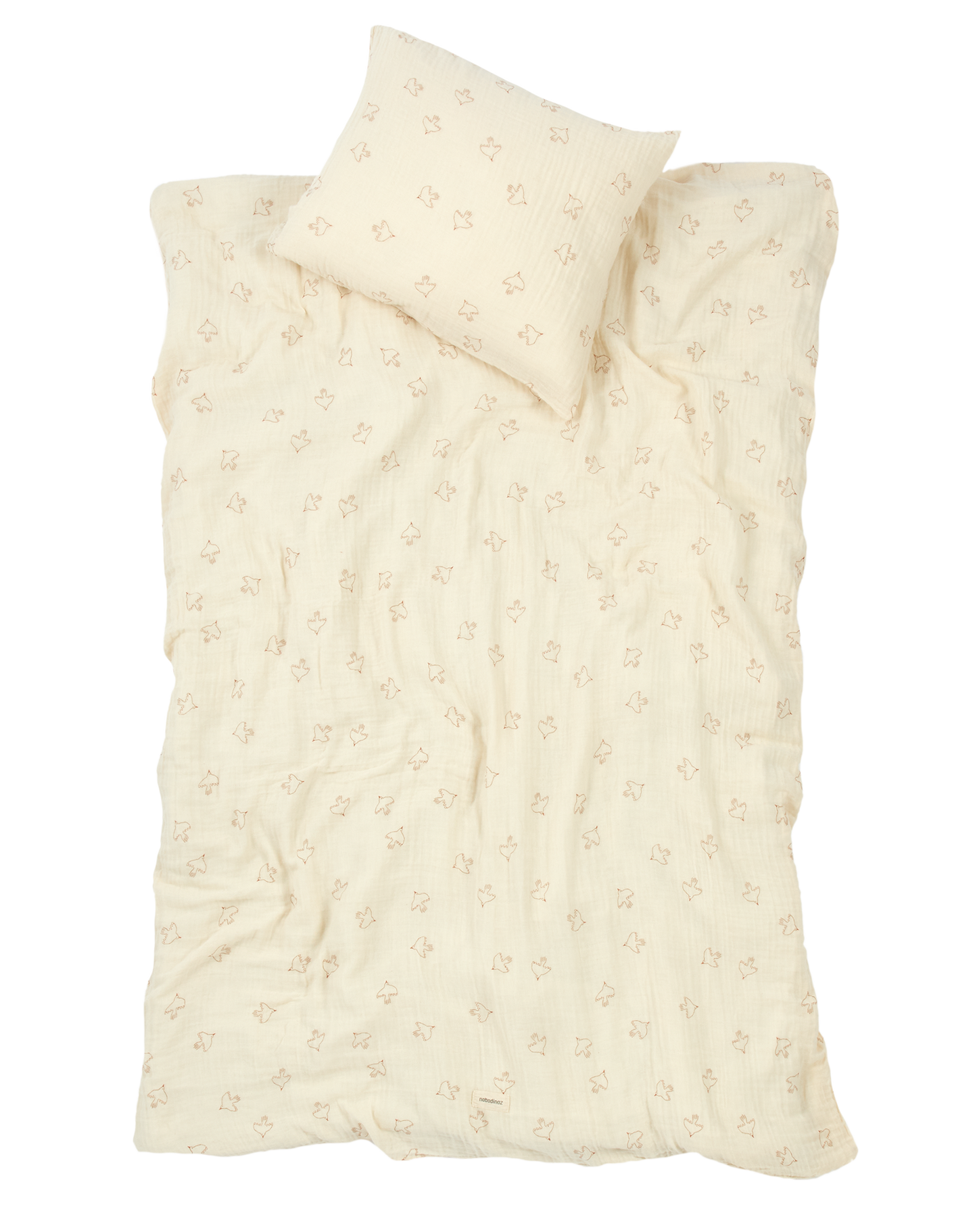 Juego de cama infantil Wabi-Sabi en gasa de algodón doble lavada