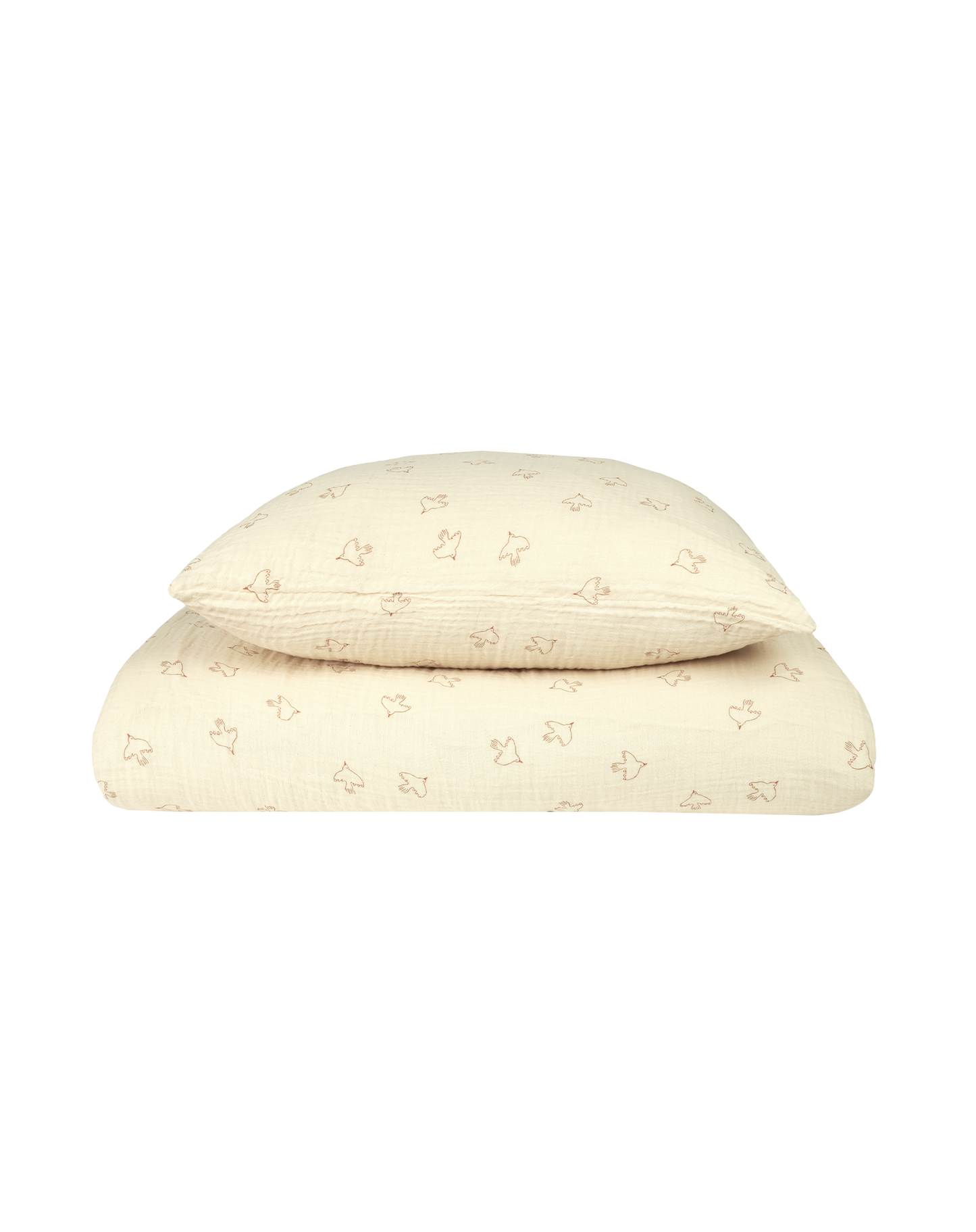 Juego de cama infantil Wabi-Sabi en gasa de algodón doble lavada