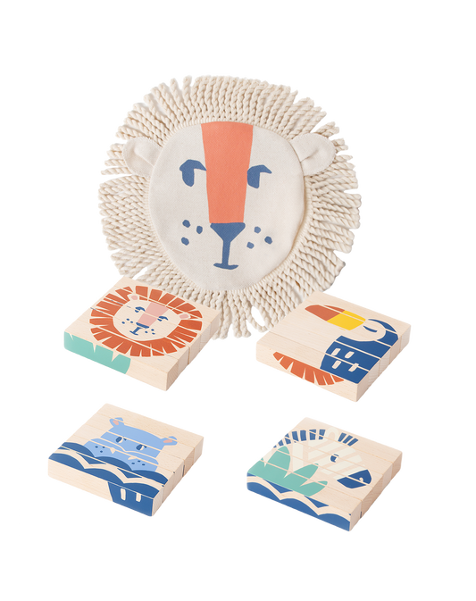 Blocs en bois Wild Animals